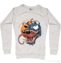 Bluza ADLER dama Halloween Venom Migdala melanj