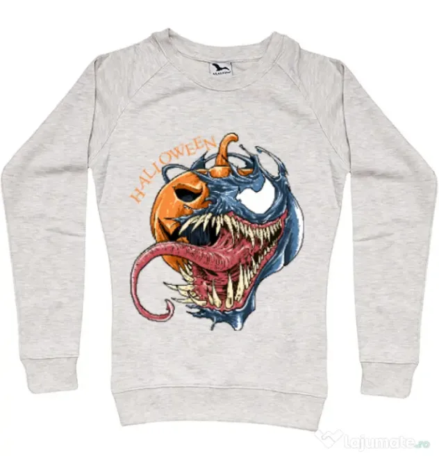 Bluza ADLER dama Halloween Venom Migdala melanj
