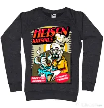Bluza ADLER dama Heisen krispies Negru melanj