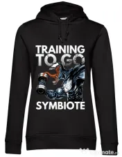 Hoodie dama cu gluga Venom training Negru 