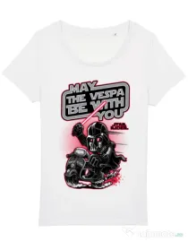 Tricou STANLEY STELLA dama Star rider Alb