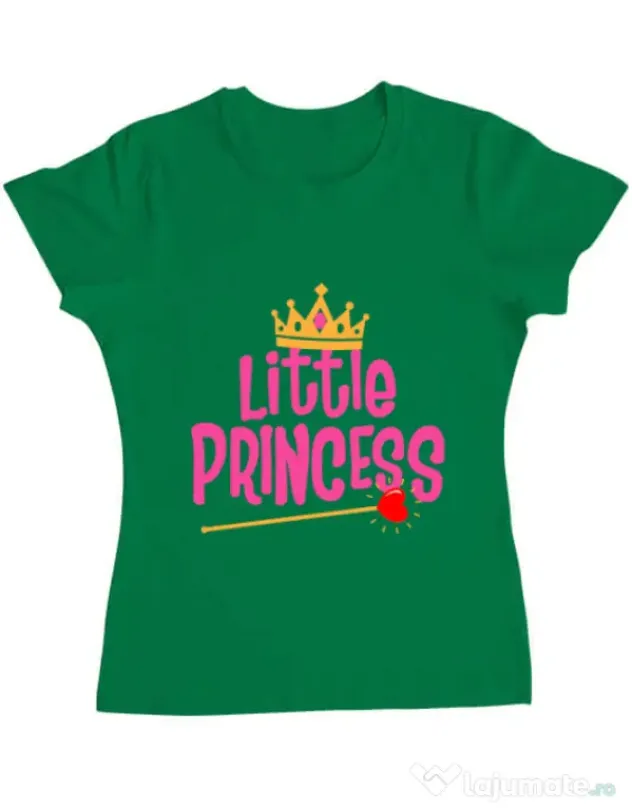 Tricou ADLER dama Little Princess Verde mediu