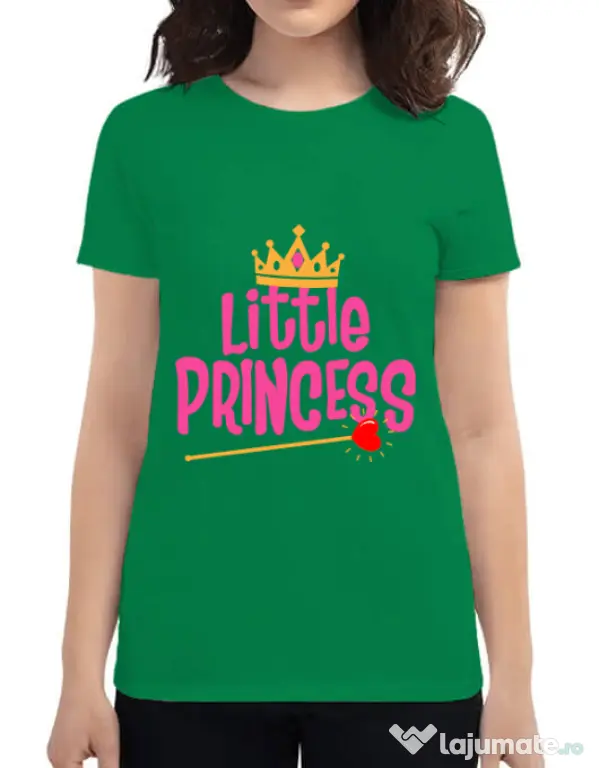 Tricou ADLER dama Little Princess Verde mediu