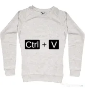 Bluza ADLER dama Ctrl Paste Migdala melanj 