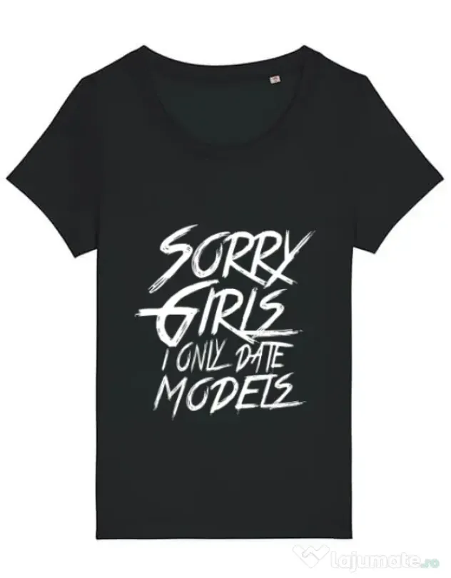 Tricou STANLEY STELLA dama Sorry girls Negru