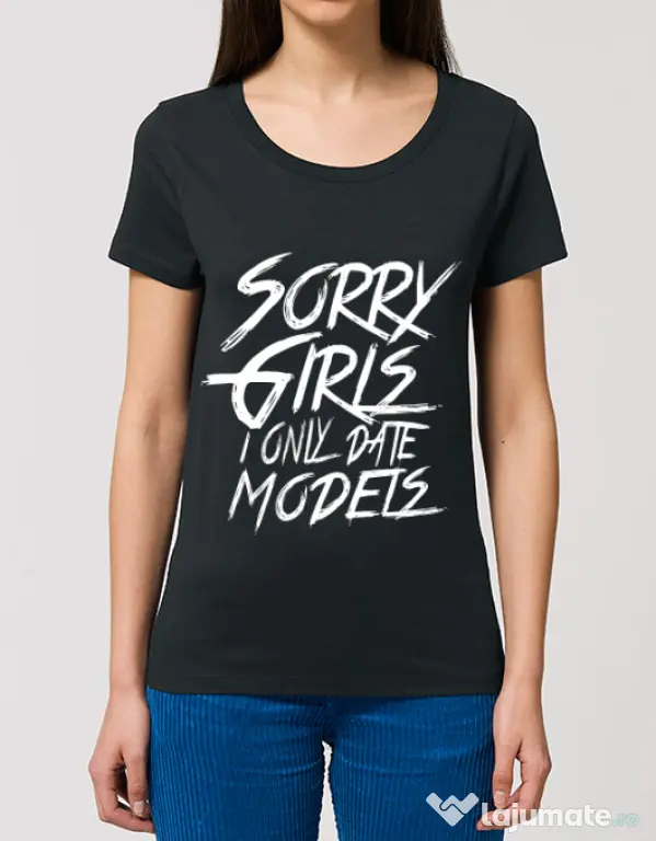 Tricou STANLEY STELLA dama Sorry girls Negru