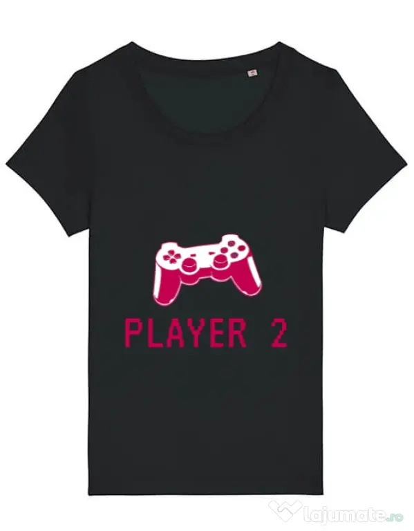 Tricou STANLEY STELLA dama Player 2 Negru