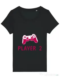 Tricou STANLEY STELLA dama Player 2 Negru