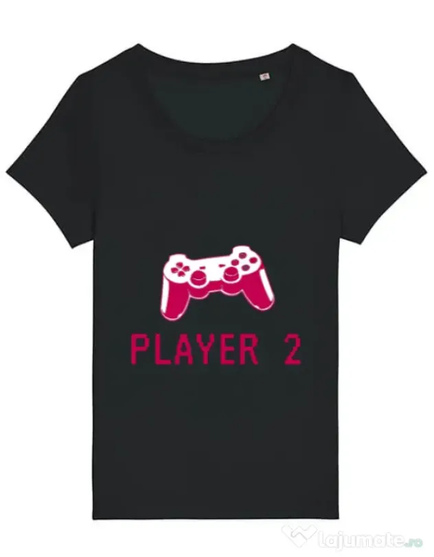 Tricou STANLEY STELLA dama Player 2 Negru