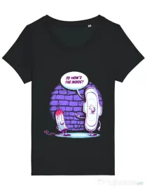 Tricou STANLEY STELLA dama How is the inside Negru