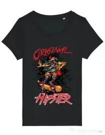 Tricou STANLEY STELLA dama Original hipster Negru