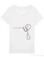 Tricou STANLEY STELLA dama Cuvinte de dragoste 1 Alb