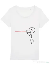 Tricou STANLEY STELLA dama Cuvinte de dragoste 1 Alb