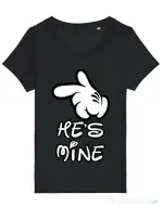 Tricou STANLEY STELLA dama He is mine Negru