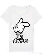 Tricou STANLEY STELLA dama I am hers Alb