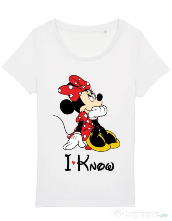 Tricou STANLEY STELLA dama I know Alb