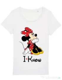 Tricou STANLEY STELLA dama I know Alb