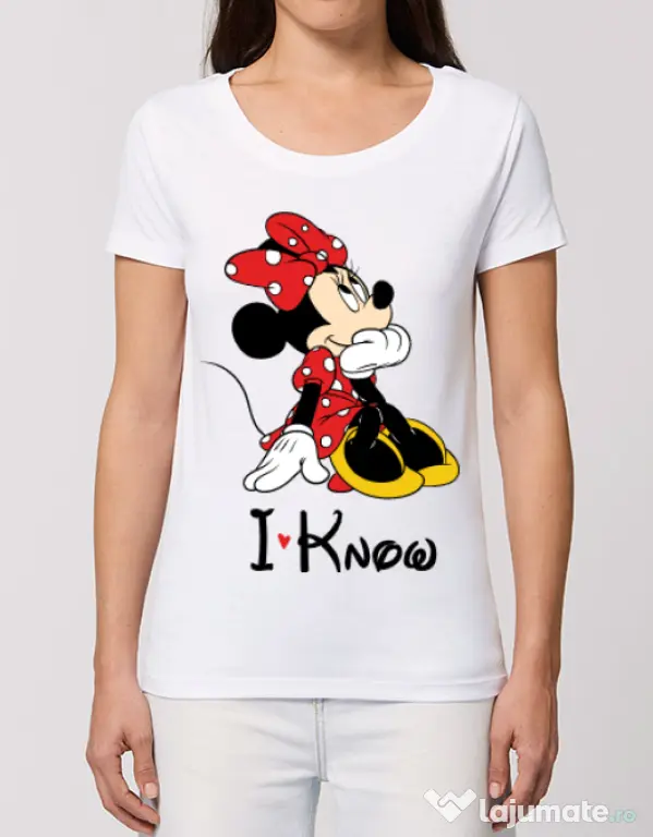 Tricou STANLEY STELLA dama I know Alb