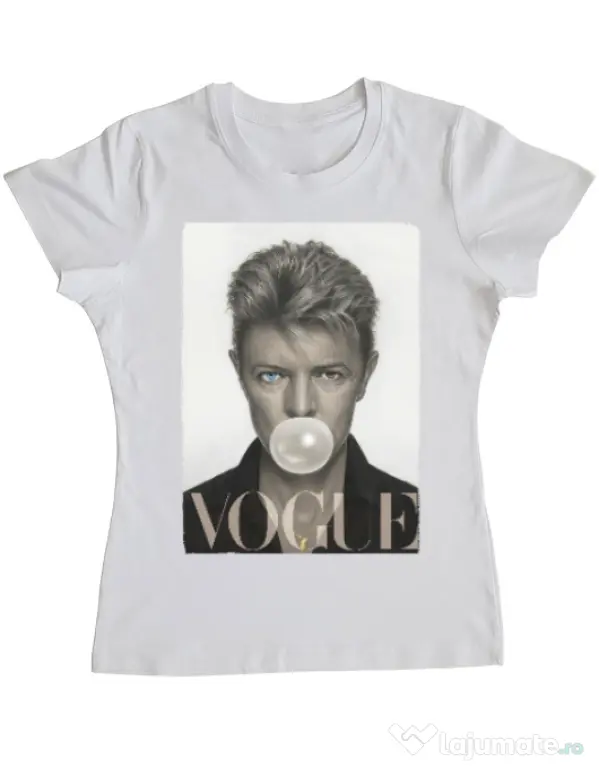 Tricou ADLER dama Bowie Alb