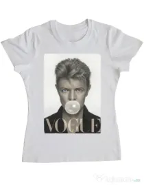 Tricou ADLER dama Bowie Alb