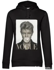 Hoodie dama cu gluga Bowie Negru