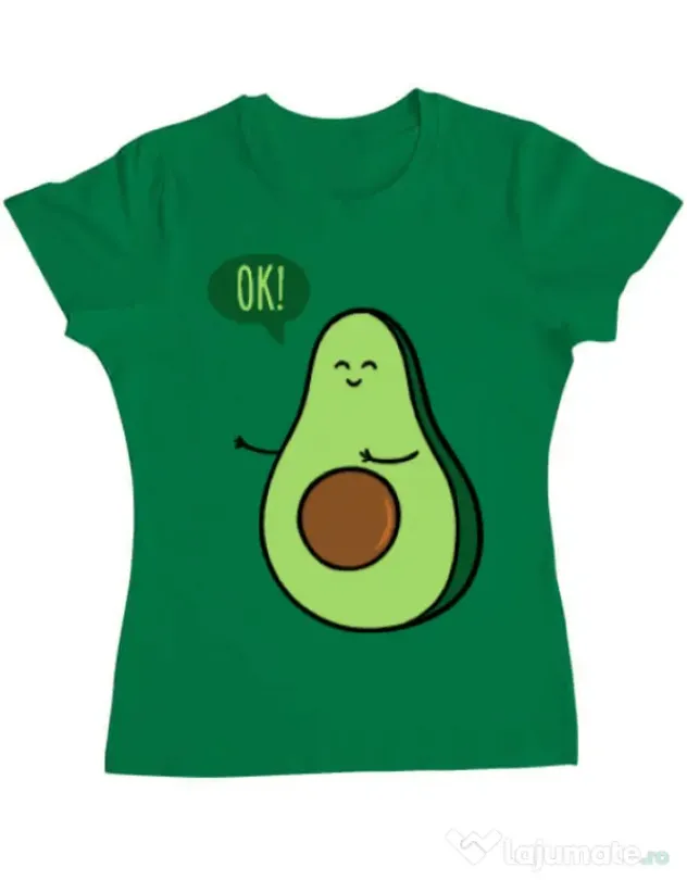 Tricou ADLER dama Avocuddle 2 Verde mediu