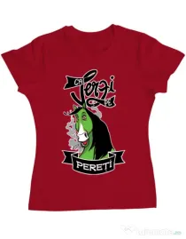 Tricou ADLER dama Cai verzi Rosu