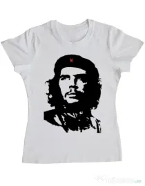 Tricou ADLER dama Che Guevara Alb