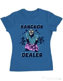 Tricou ADLER dama Bangkok dealer Albastru azuriu
