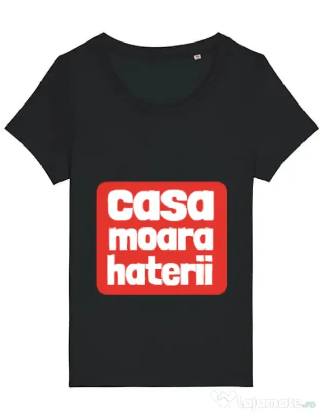 Tricou STANLEY STELLA dama Casa moara haterii Negru