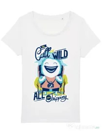 Tricou STANLEY STELLA dama Call of the wild Alb
