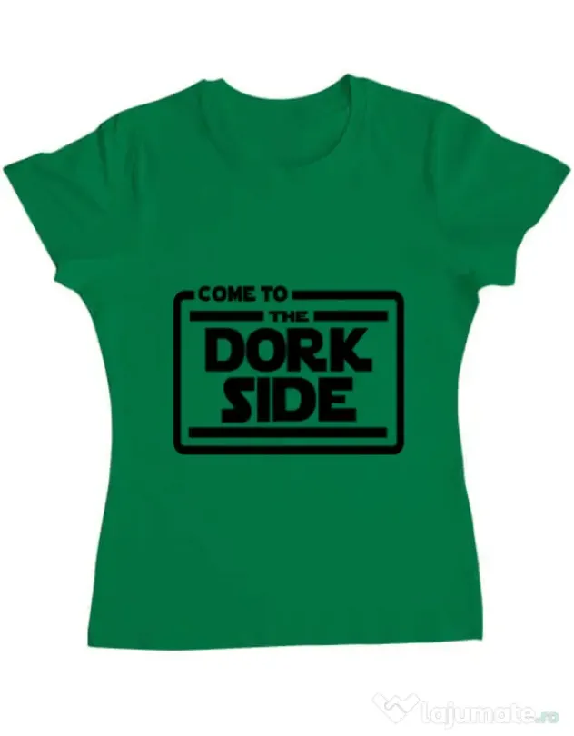 Tricou ADLER dama Dork side Verde mediu