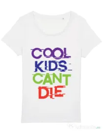Tricou STANLEY STELLA dama Cool kids Alb