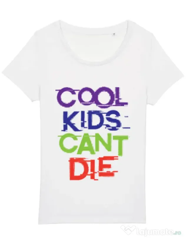 Tricou STANLEY STELLA dama Cool kids Alb