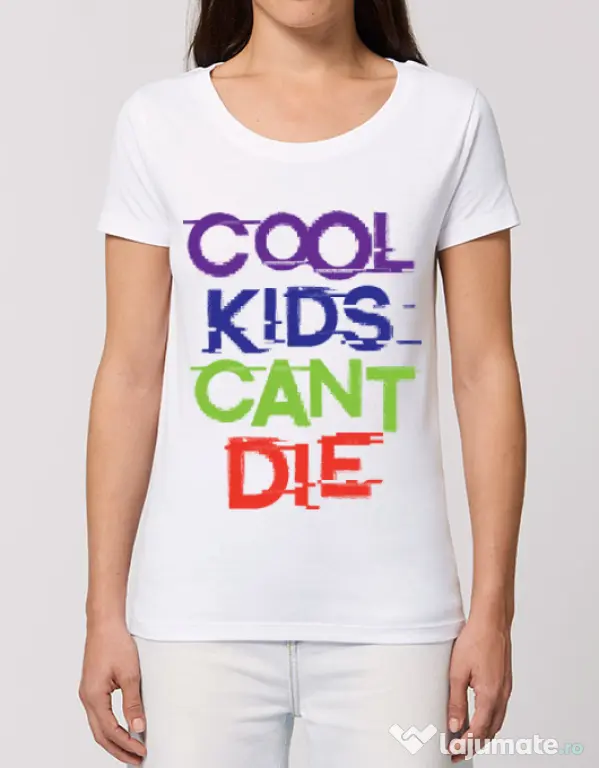 Tricou STANLEY STELLA dama Cool kids Alb