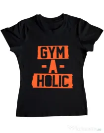Tricou ADLER dama Gymaholic Negru
