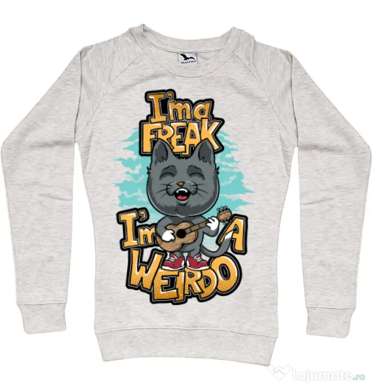 Bluza ADLER dama I am a freak Migdala melanj