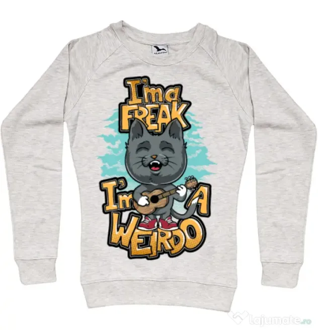 Bluza ADLER dama I am a freak Migdala melanj