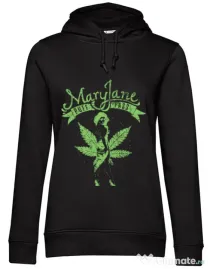 Hoodie dama cu gluga Mary Jane Negru