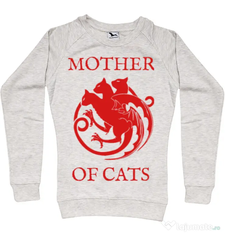 Bluza ADLER dama Mother of cats Migdala melanj