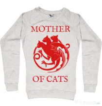 Bluza ADLER dama Mother of cats Migdala melanj