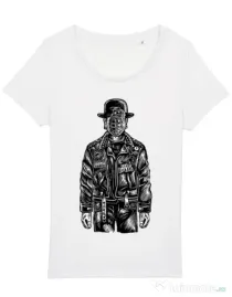 Tricou STANLEY STELLA dama The son of grenade Alb