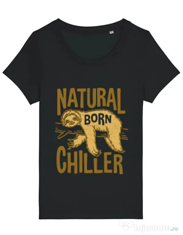 Tricou STANLEY STELLA dama Natural born chiller Negru