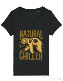 Tricou STANLEY STELLA dama Natural born chiller Negru