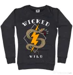 Bluza ADLER dama Wicked wild Negru melanj