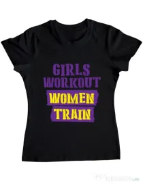 Tricou ADLER dama Women train Negru