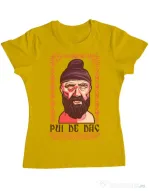Tricou ADLER dama Pui de dac Galben