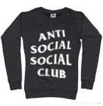 Bluza ADLER dama Anti social Negru melanj