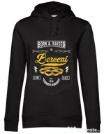 Hoodie dama cu gluga Berceni Negru