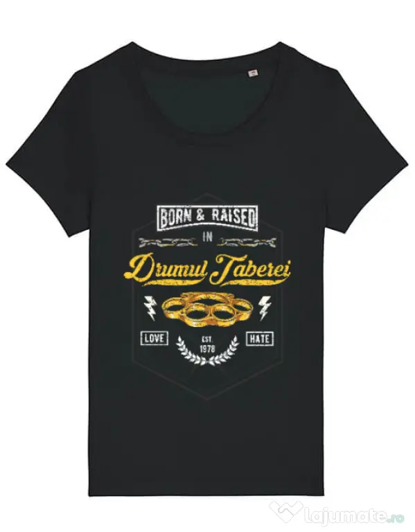 Tricou STANLEY STELLA dama Drumul taberei Negru